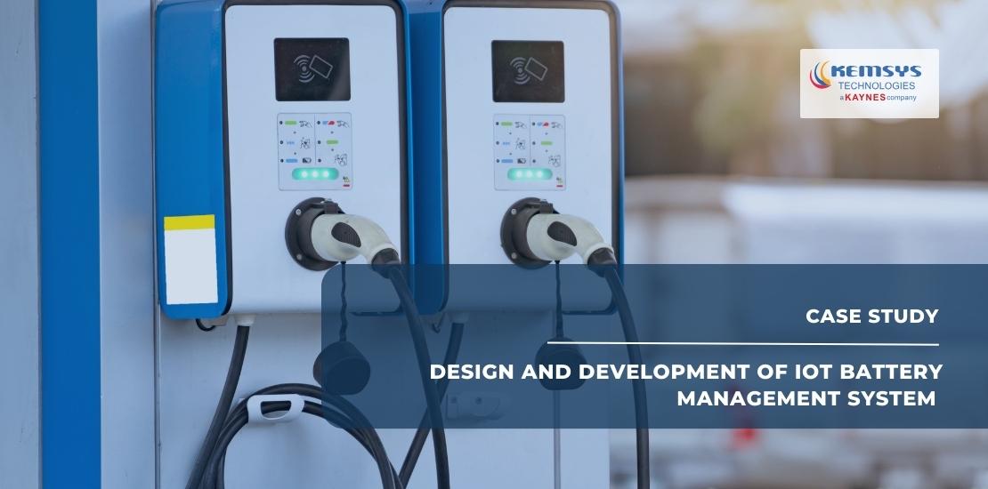 Design and Development of IoT Battery Management System