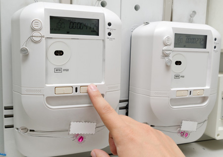 Electric energy meter.