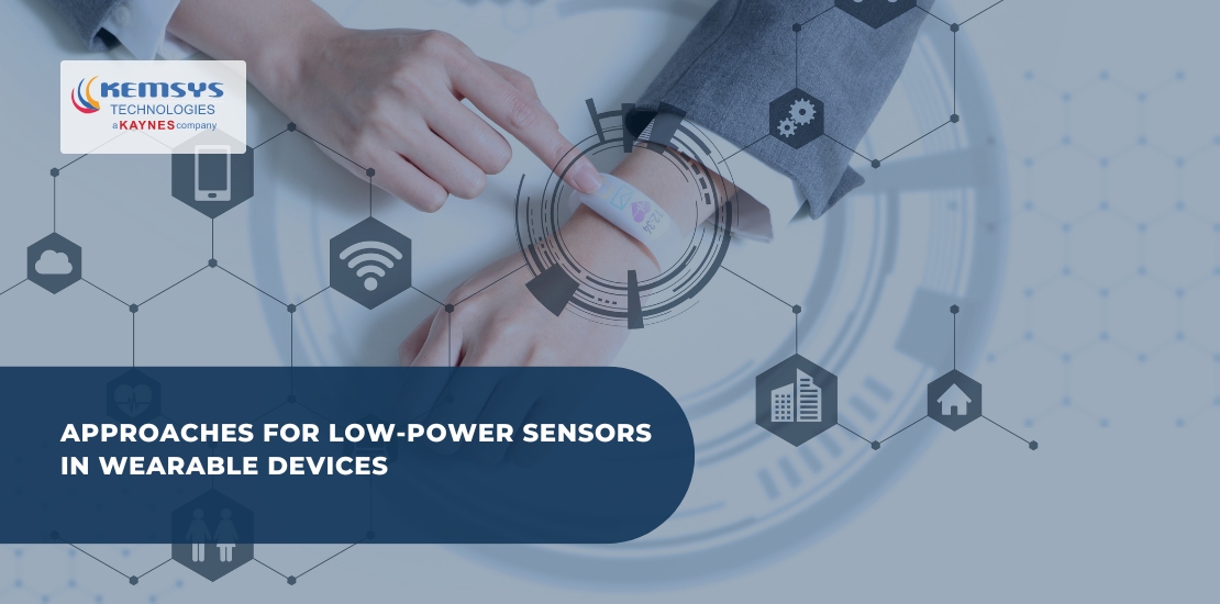 low power sensors in werables